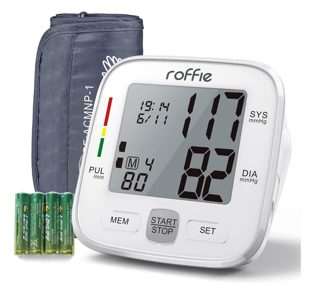 Blood Pressure Monitor; Roffie Digital Automatic Upper Arm B