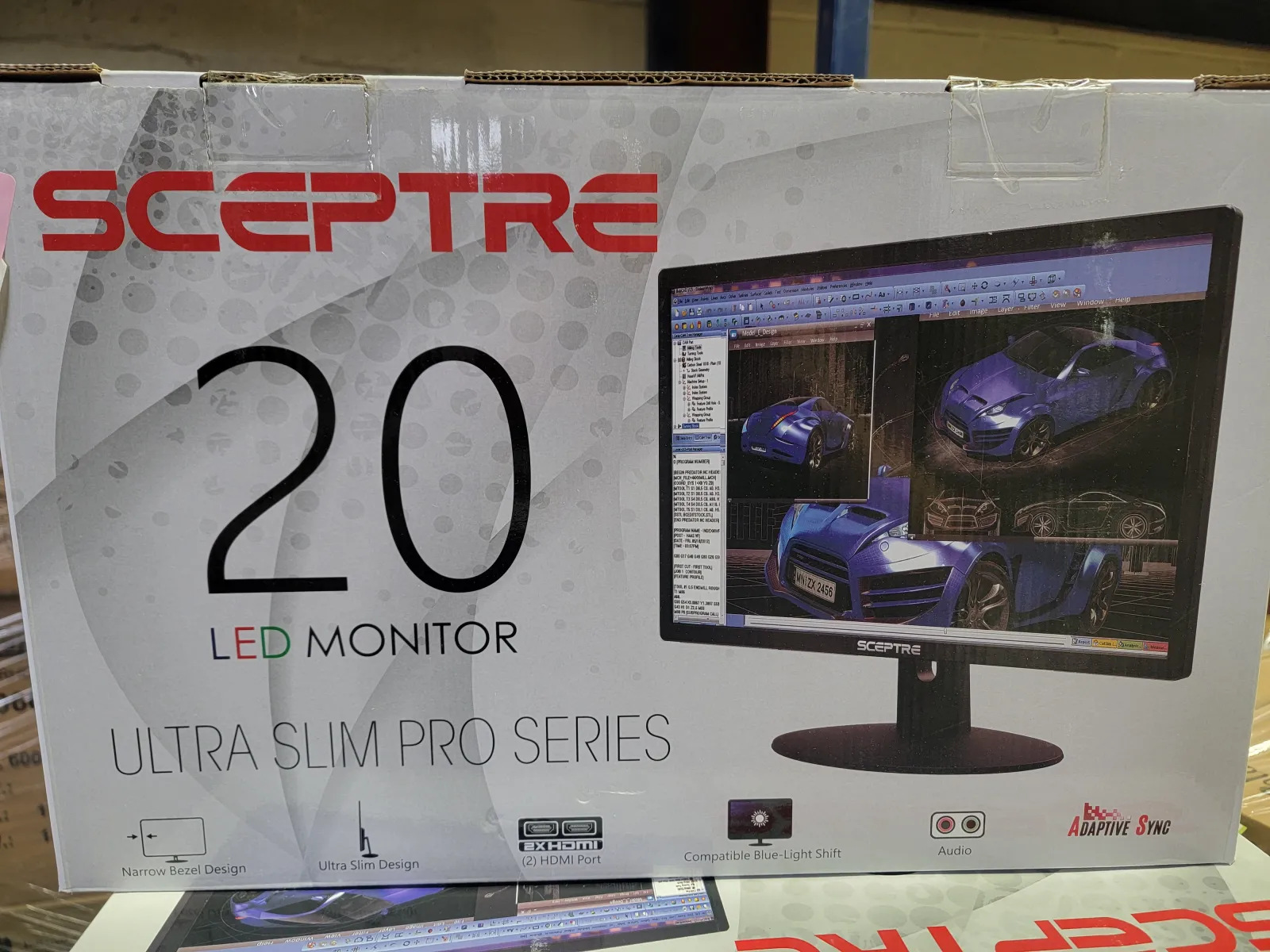 Sceptre 20 inch LED Monitor 1600 x 900 HD+ 75Hz HDMI VG | B2B