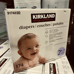 Kirkland Signature Diapers, Size 2 (174-Count)
