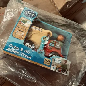 VTech Drop and Go Dump Truck, Yellow