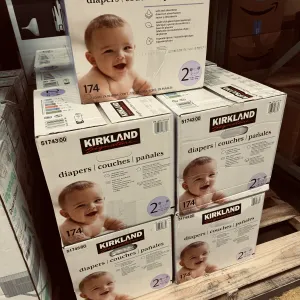 Kirkland Signature Diapers, Size 2 (174-Count)