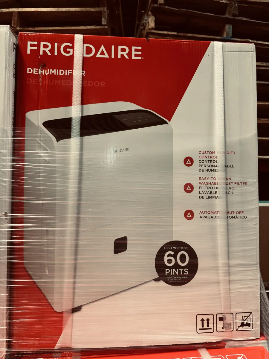 Appliance deals suggestion from 888lots.com: Frigidaire 60 Pint Dehumidifier