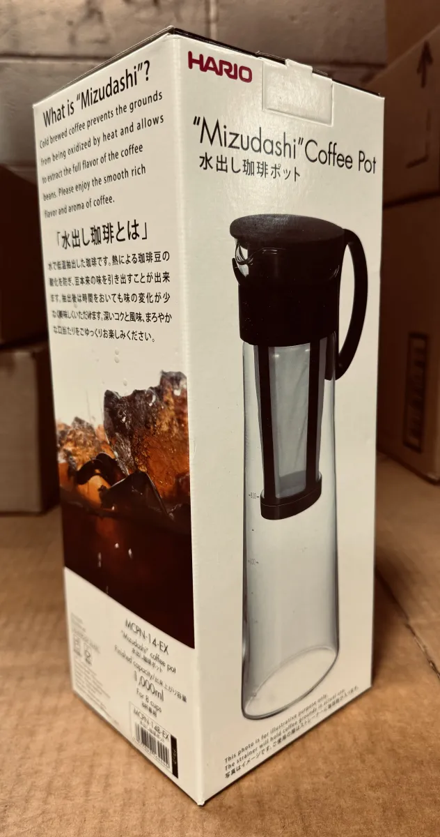 Hario Mizudashi (Cold Brew) Coffee Pot 1000 ml (Black)